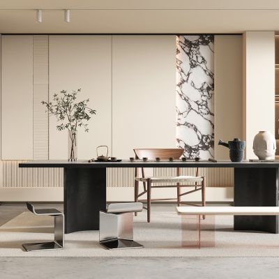 中古风书房茶室