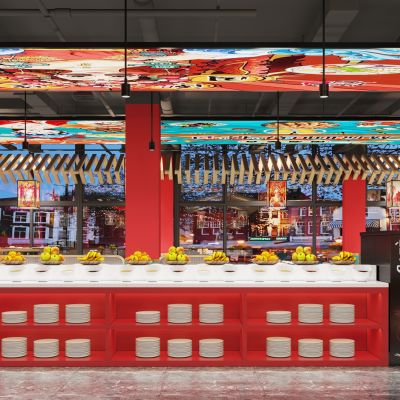 新中式国潮中餐厅