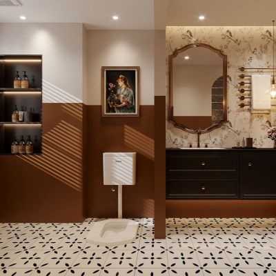 法式复古卫生间