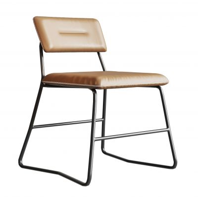 现代餐椅 休闲椅 皮椅