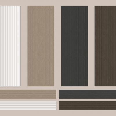 现代长城板 格栅板 护墙板