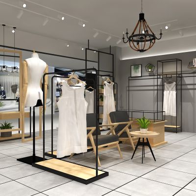 现代商场服装店