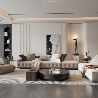 现代简约时尚客厅