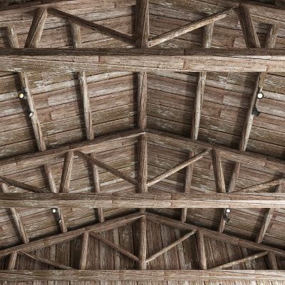 新中式梁架 榫卯结构