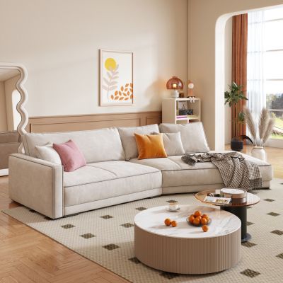 现代奶油风客厅