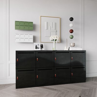 侘寂，现代，黑色，装饰柜，边柜，玄关柜