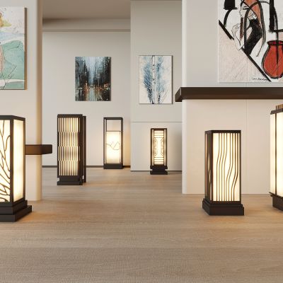 现代中式景观灯