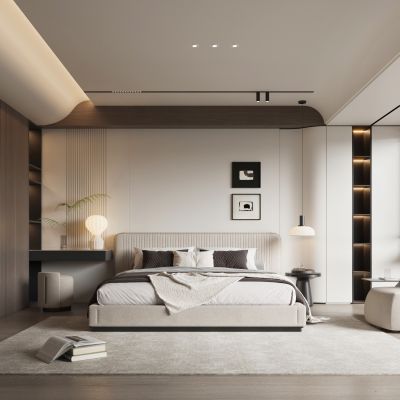 现代卧室