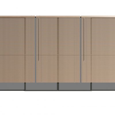 百叶窗帘3D模型