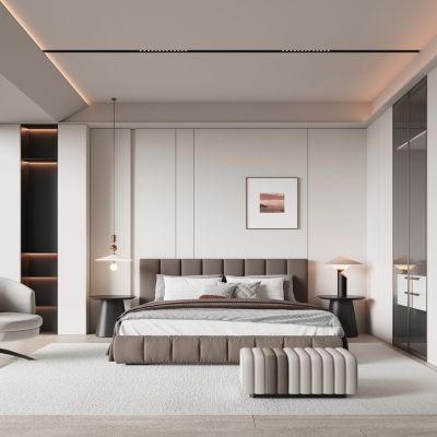 现代卧室