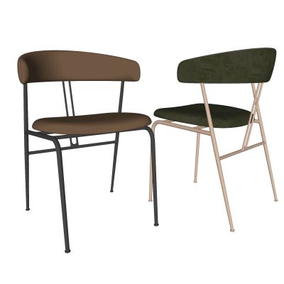 Boconcept 现代餐椅  单椅  休闲椅