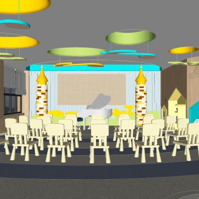 现代幼儿园教室