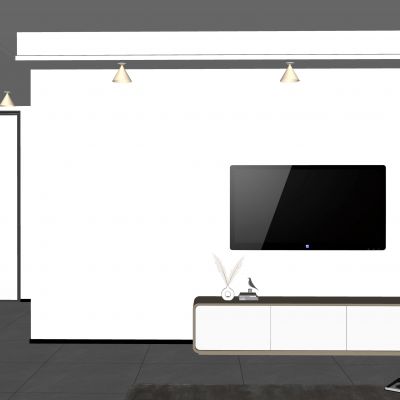 现代公寓客餐厅 