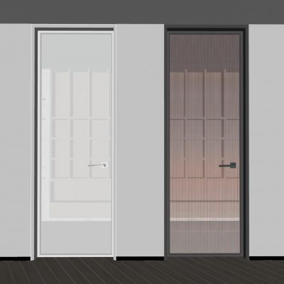 现代长虹玻璃门 油砂门 卫生间门