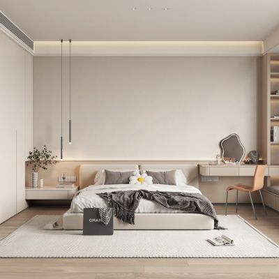 现代卧室 主人房