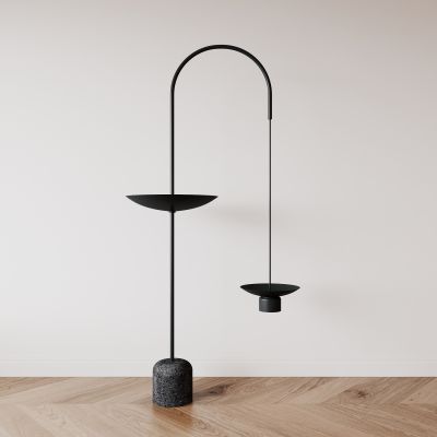 侘寂落地灯