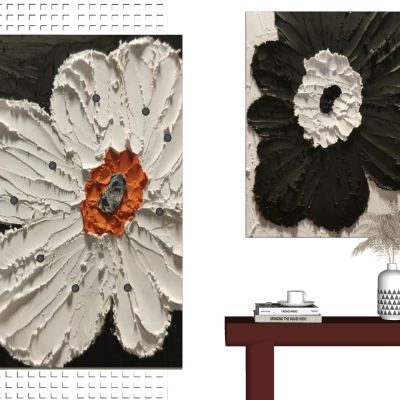 现代肌理装饰画