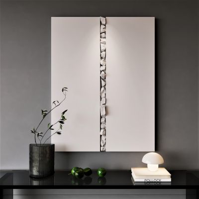 侘寂，极简，抽象，装饰画，石头，白色