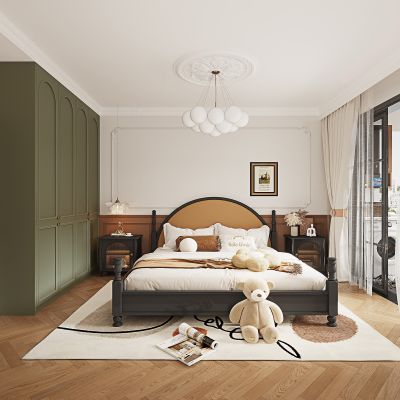 法式中古风卧室