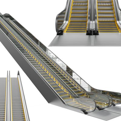 现代扶梯_电梯_商场电梯