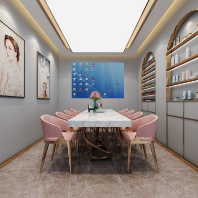 现代美容院会议室