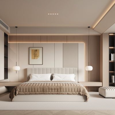 现代卧室