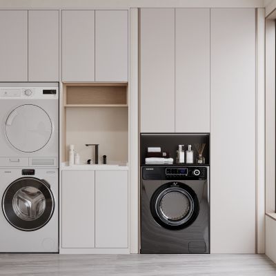 洗衣机柜