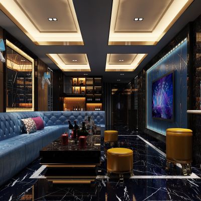 现代酒吧KTV包厢