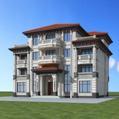 新中式 别墅 简欧小房