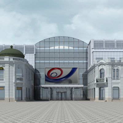 欧式 巴洛克 中央大街 金安国际 商服 商业