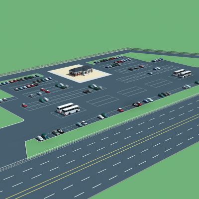 草帽和鸡西停车区 服务区