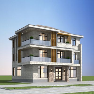 现代 三层 别墅 民宿 住宅