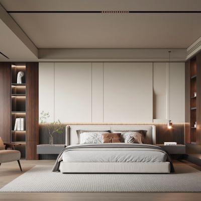 现代卧室