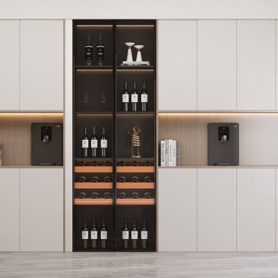 现代餐边柜酒柜