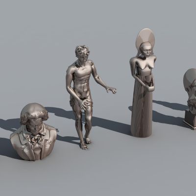 人物 雕塑 铜雕 贝多芬 泰国人