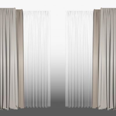 现代窗帘 窗纱
