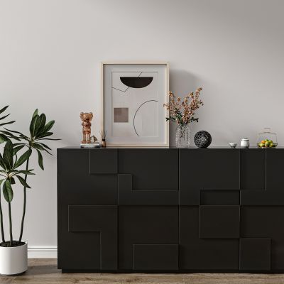 现代玄关柜_装饰柜