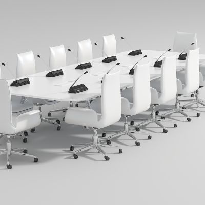 现代会议桌椅组合