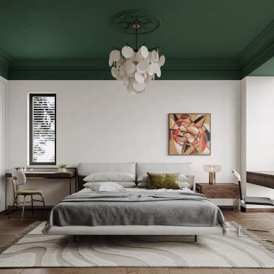 现代新古典卧室