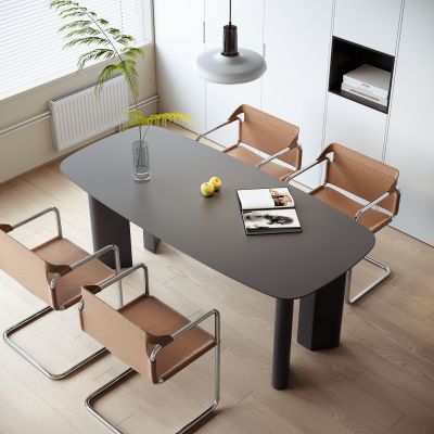 现代餐桌椅组合