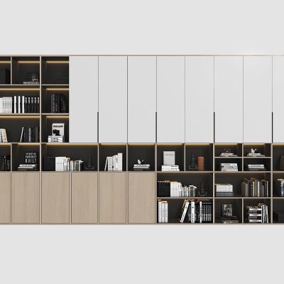 现代书柜