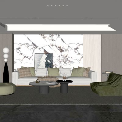现代家居客厅,现代客厅,简约客厅,现代茶几组合,茶几,落地灯,边几,极简客厅,沙发背景墙，吊顶，轻奢客厅，现代沙发背景，奶油风客厅