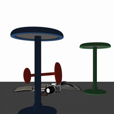 现代，亚克力，彩色，台灯，儿童