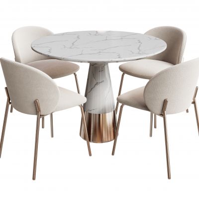 现代休闲桌椅组合