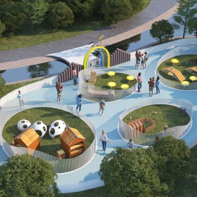 现代宠物乐园 宠物训练设施 宠物跑道 宠物便便箱