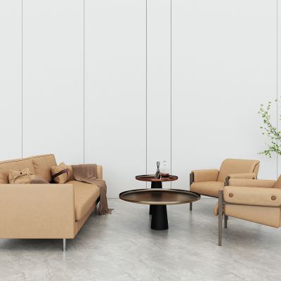 休闲沙发茶几组合，沙发椅，咖啡厅沙发椅，阅读沙发椅，洽谈沙发椅