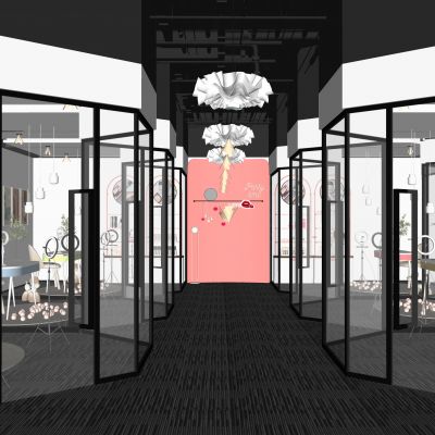 现在网红直播公司 直播间