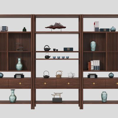 新中式博古架