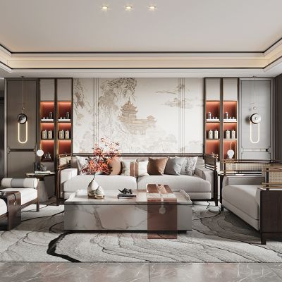 新中式客厅
