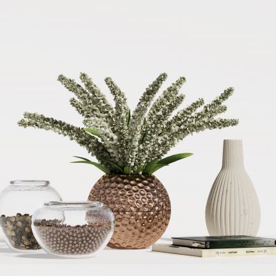 现代花瓶花艺组合 花瓶植物 花瓶花卉